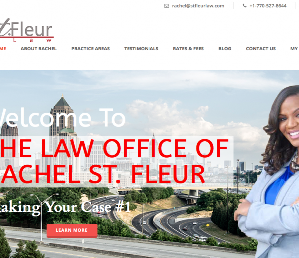 St. Fleur Law Website