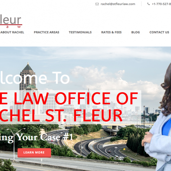 St. Fleur Law Website